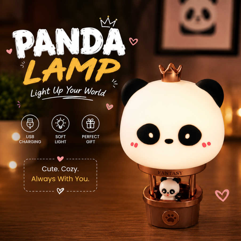 Panda Lamp 🐼
