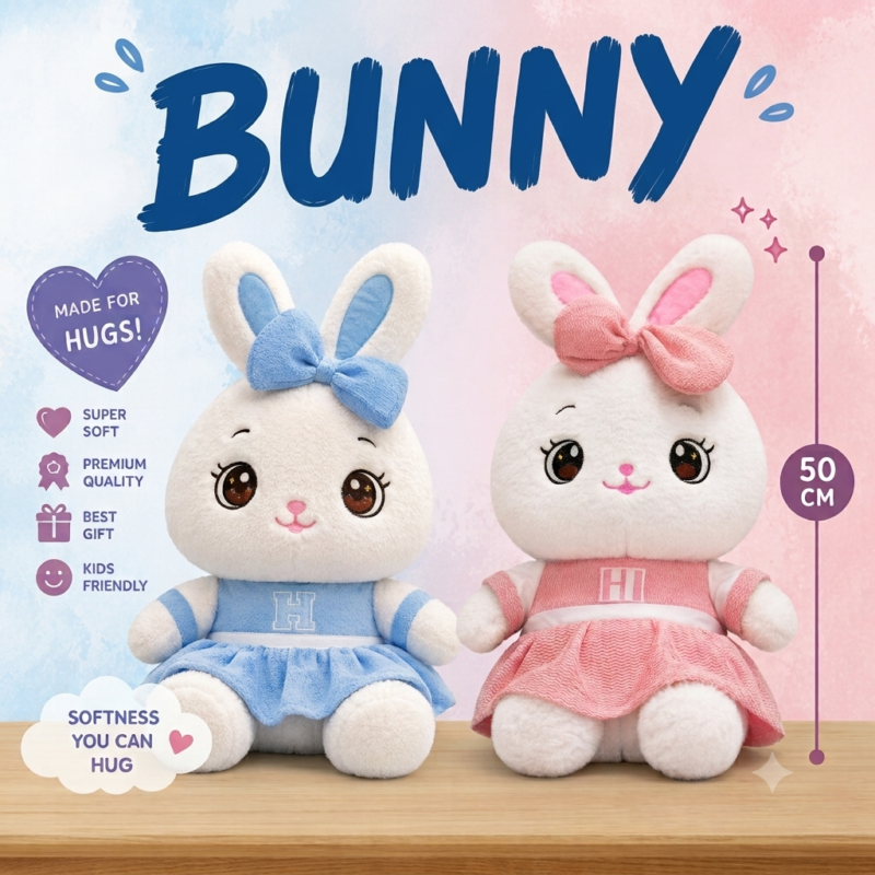 Bunny Teddy 50cm — alternate view